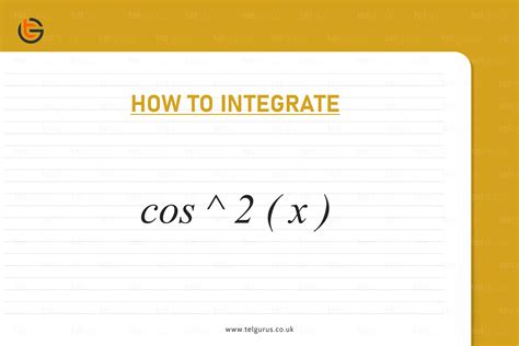 integrate    step  step explained