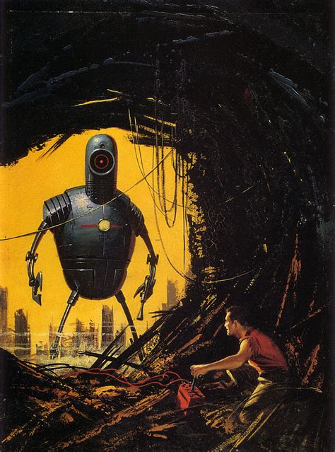 fantastic vintage science fiction art frederick barr flickr