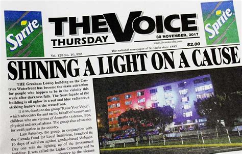 We’re Number One Again St Lucia News From The Voice