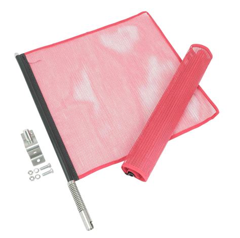buy mytee products ez mount safety flags  trucks red    dot compliant spring loaded