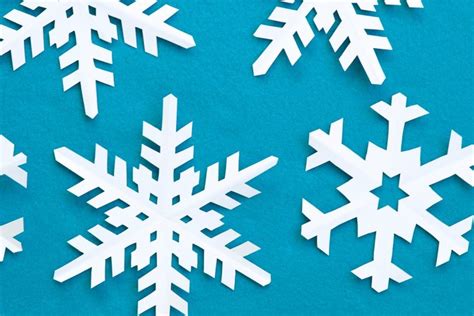 paper template snowflake hq printable documents