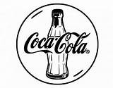 Cola Coca Coloring Coke Pages Bottle Drawing Printable Getdrawings Pop Enjoying Drink Santa Online Color Getcolorings sketch template