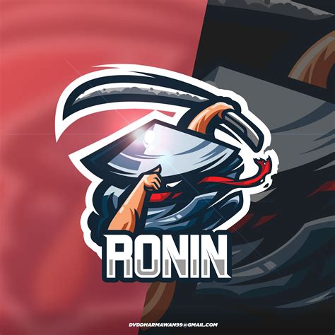 Ronin Esport Logo Fotografi Gaya Hidup Logo Keren Fotografi