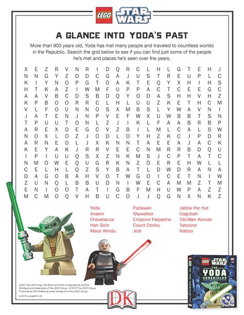 star wars crossword printable