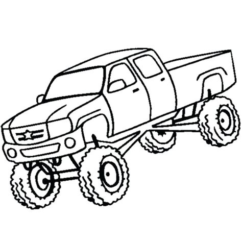 car  truck coloring pages