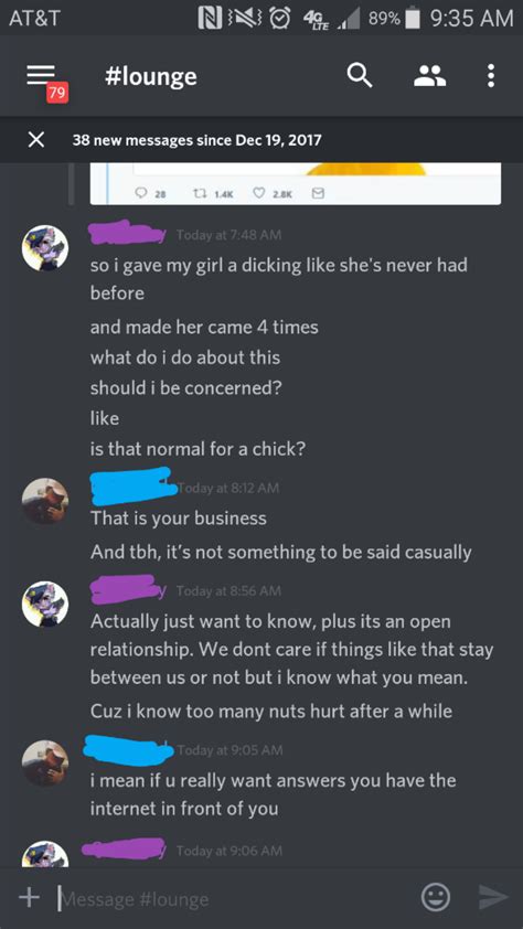 Dude In Discord Wants The Server To Know Of His Sexual