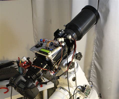 wifi controlled telescopedslr  motorized focuser  steps  pictures instructables