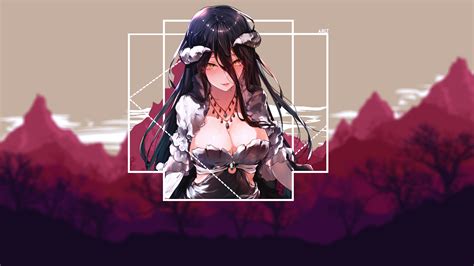 Wallpaper Overlord Anime Albedo Overlord Anime Girls Picture In
