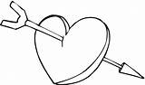 Heart Ausdrucken Ausmalbilder Flecha Herunterladen Malvorlagen Raskrasil Schablone Vorlage Ausmalbild sketch template