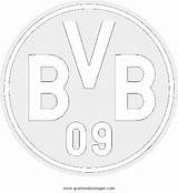 Bvb Dortmund Borussia Malvorlage Gratismalvorlagen sketch template