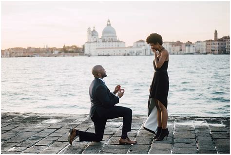 Most Romantic Proposal In Venice Serena Genovese