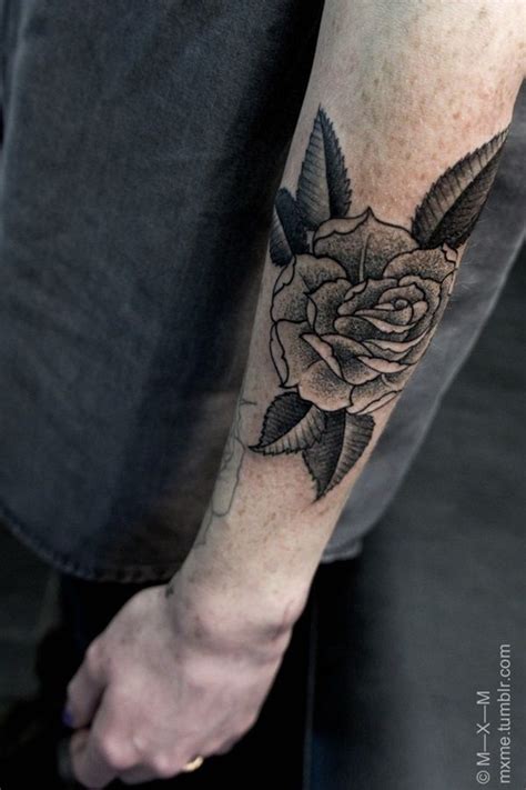 Flower Tattoos For Men Men Flower Tattoo Forearm Tattoo Design
