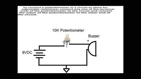 potentiometer connection diagram