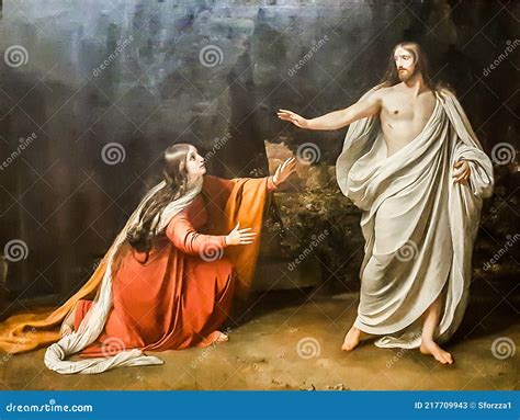 Aparición De Cristos A María Magdalena Después De La Resurrección Por