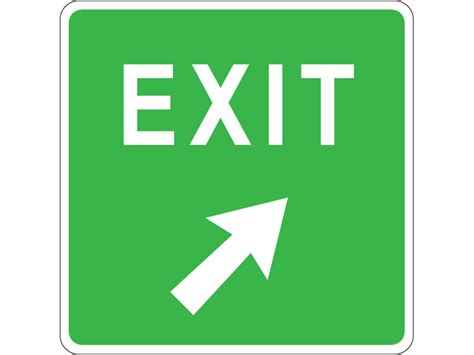 exit roll  signs  store
