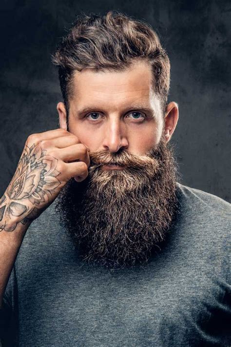 20 full beard styles and haircut combinations estilos barba e bigode