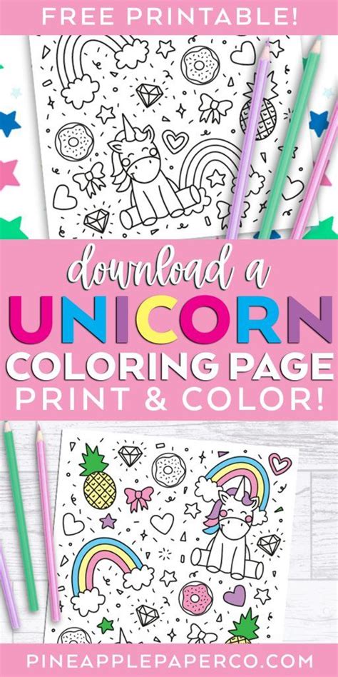 printable unicorn coloring games