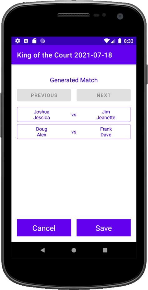 team   generate match screen locolearning
