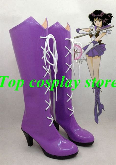 Sailor Moon Sailor Saturn Tomoe Hotaru Cosplay Shoes Boots Ver Shoe Boot