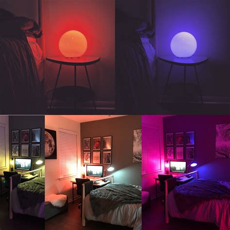 bedroom setup  hue lights rhue