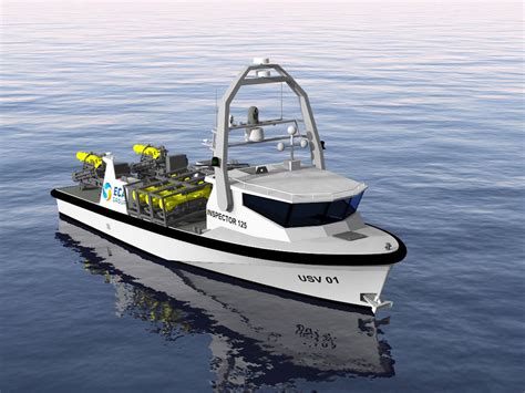 inspector  eca group unveils   unsinkable unmanned surface vehicle usv  sea