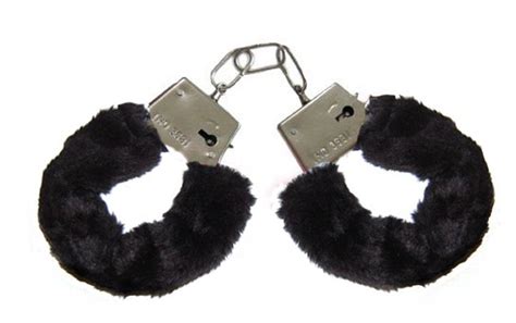 Furry Fuzzy Handcuffs Soft Metal Adult Sex Night Sexy Party Game Gag