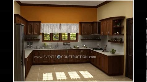 modern kitchen designs  kerala youtube