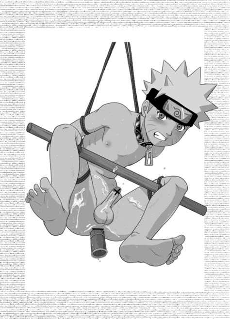 Rule 34 Censored Collar Dildo Human Male Male Only Monochrome Naruto