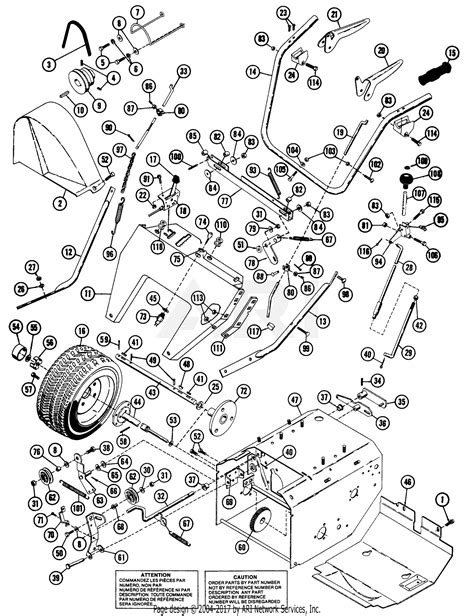 ariens    st hp tec  blower parts diagram  tractor parts part