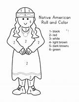 Native Color Number Worksheets Kids American Preschool Kindergarten Crafts Worksheet Numbers Preschoolactivities Choose Board sketch template