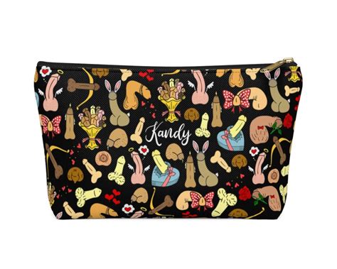 toiletry bag women sex toy storage cute makeup bag funny etsy