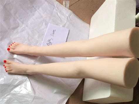 Sexy Girl S Silicone Feet Sex Toy Women Female Foot Fetish