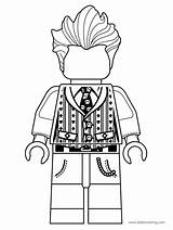 Lego Coloring Movie Pages Character Printable Print sketch template