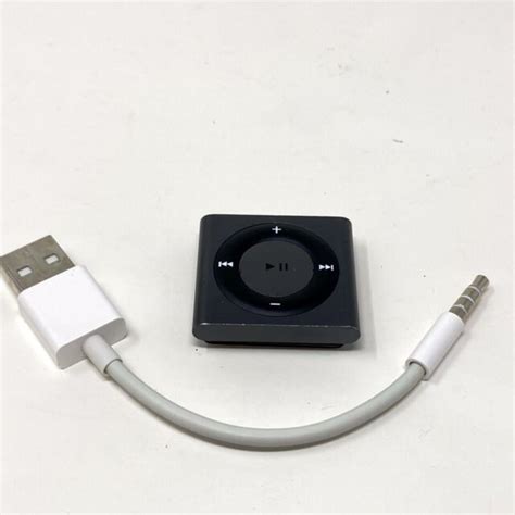 apple ipod shuffle  gen gb space grey  mkmjlla  charger bundle ebay