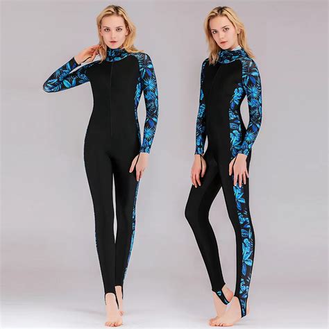 mm full body women swimming wetsuit dive suit neoprene wetsuit color diving snorkeling swimming