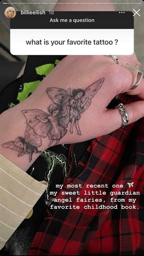 closer     billie eilishs tattoos billie eilish billie fairy tattoo