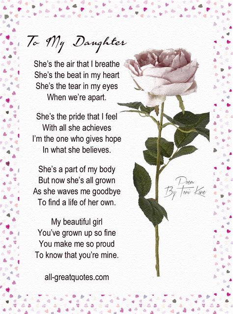 daughter shes  air   breathe daughter quotes daughter poems  daughter quotes