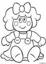 Doll Coloring Rag Getdrawings Pages Paper sketch template