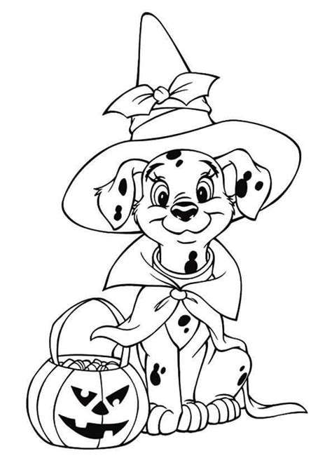 halloween coloring pages dog halloween dog coloring pages