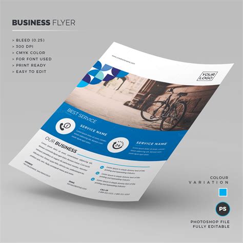service business flyer  template catalog