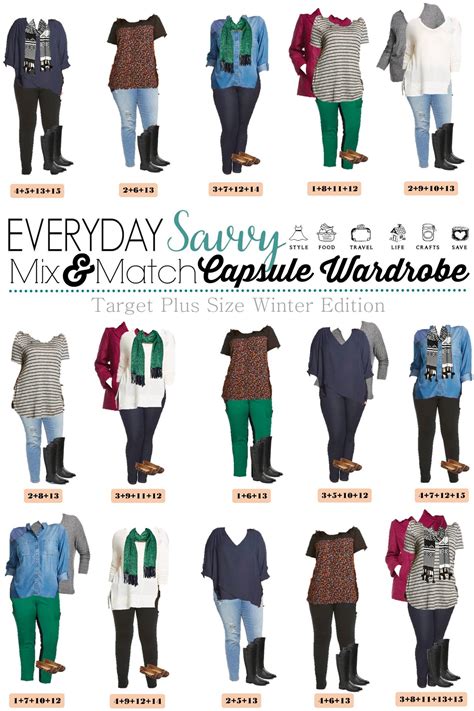 Winter Plus Size Capsule Wardrobe From Target