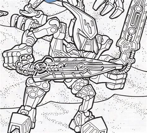 lego bionicle coloring page coloring home