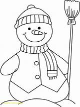 Snowman Coloring Pages Printable Blank Getcolorings Colouring Secrets Print sketch template