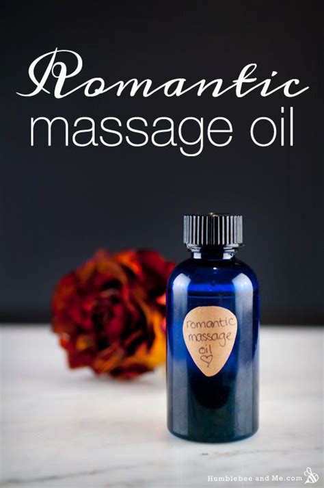 how to make romantic massage oil essential oils for