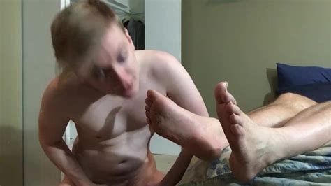 gay son smells his fathers feet and cums dad son foot fetish feet porn