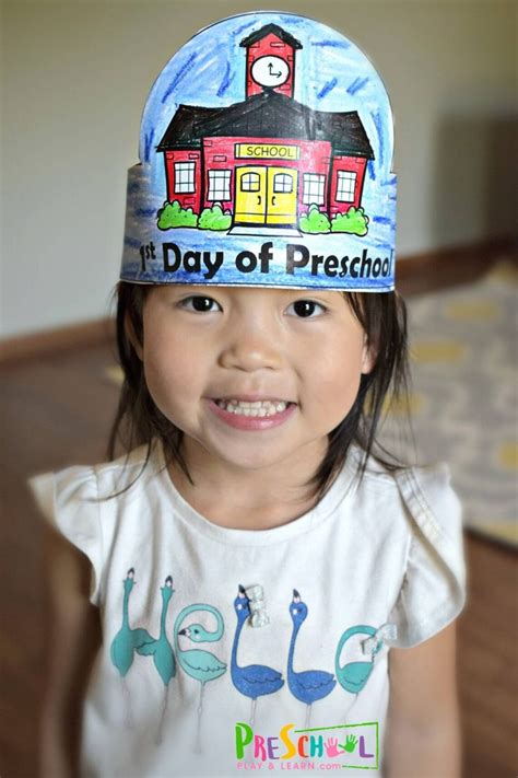 preschool hat preschool  day preschool education preschool printables preschool