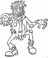 Zombis Halloween Zombies Ausdrucken Malvorlage Muestra Kreaturen Hfb Phantasie sketch template