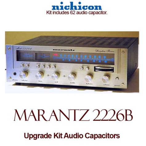marantz  upgrade kit audio capacitors