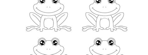 frog template small