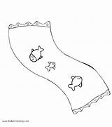 Towel Beach Clipart Fishes Printable Kids Coloring Pages sketch template